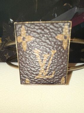 New design Brown Monogram Square bracelet high end leather design!!!